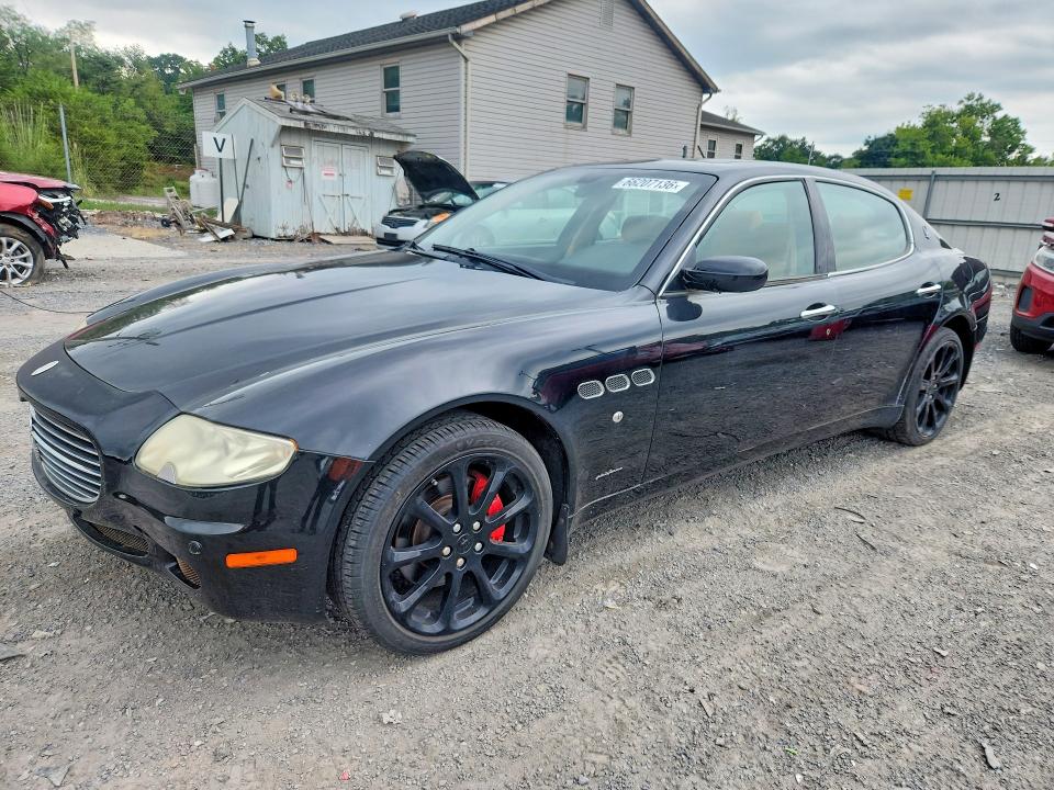 2005 Maserati Quattroporte VIN ZAMCE39A350018104 COPART salvage auction — MECHANICAL, Pa - Cert Of Title, sold $525 on 2026-08-24 (photo 1)