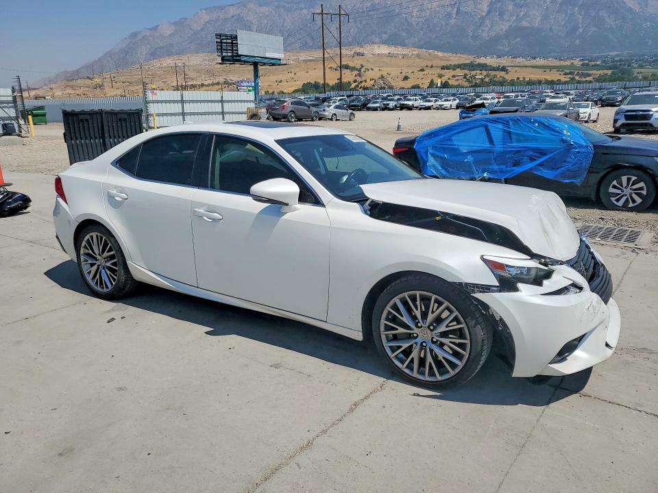 2016 Lexus Is VIN JTHCM1D28G5007793 COPART salvage auction — FRONT END, Salvage Title, sold $525 on 2026-08-31 (photo 4)