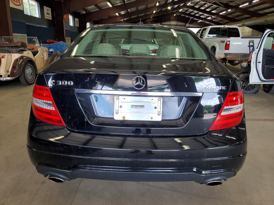 2012 Mercedes-benz C class VIN WDDGF8BB2CA704943 COPART salvage auction — MECHANICAL, CT - CERTIFICATE OF TITLE, sold $475 on 2026-08-20 (photo 6)