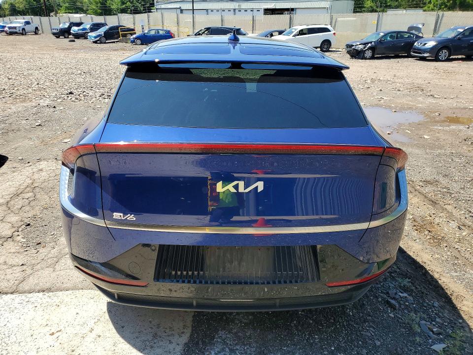 2024 Kia Ev6 VIN KNDC34LA6P5604097 COPART salvage auction — FRONT END, NY - CERTIFICATE OF TITLE, sold $9,100 on 2026-08-17 (photo 6)
