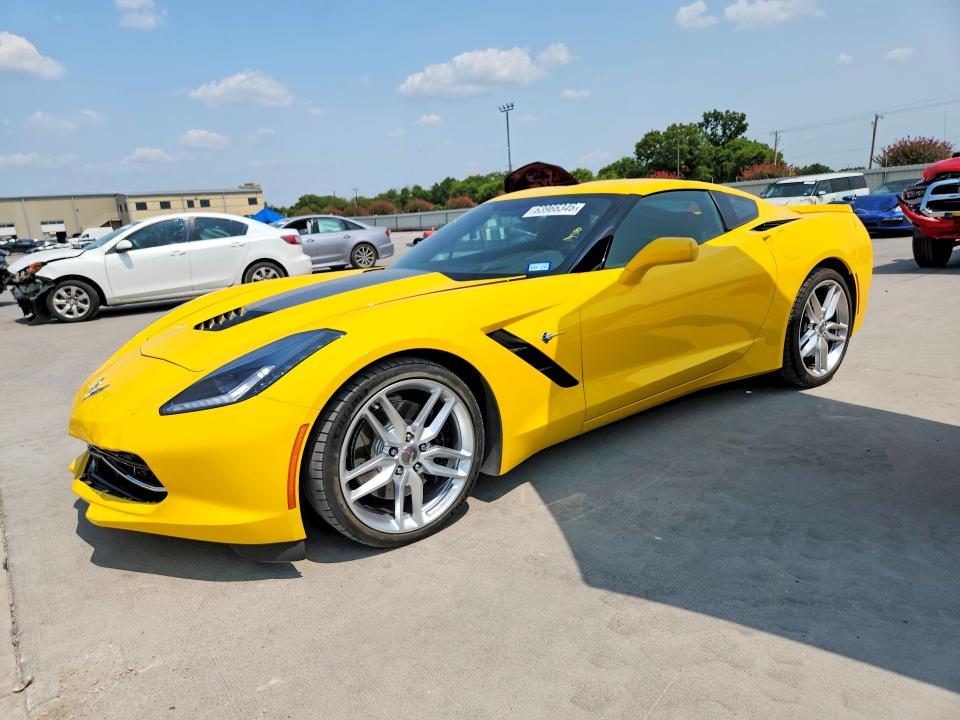 2014 Chevrolet Corvette VIN 1G1YM2D79E5119100 — COPART salvage auction photo