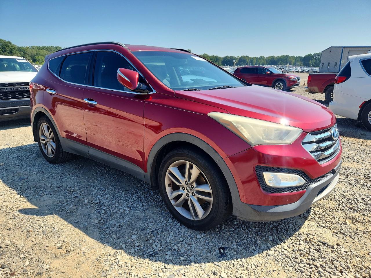 2013 Hyundai Santa fe VIN 5XYZU3LA4DG089623 COPART salvage auction — Normal Wear, AR - CERTIFICATE OF TITLE, sold $925 on 2026-09-04 (photo 4)