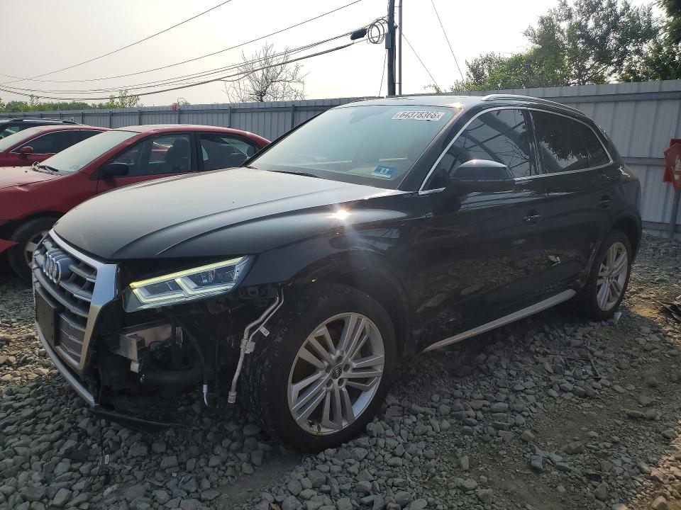 2020 Audi Q5 VIN WA1BNAFY0L2025383 — COPART salvage auction photo