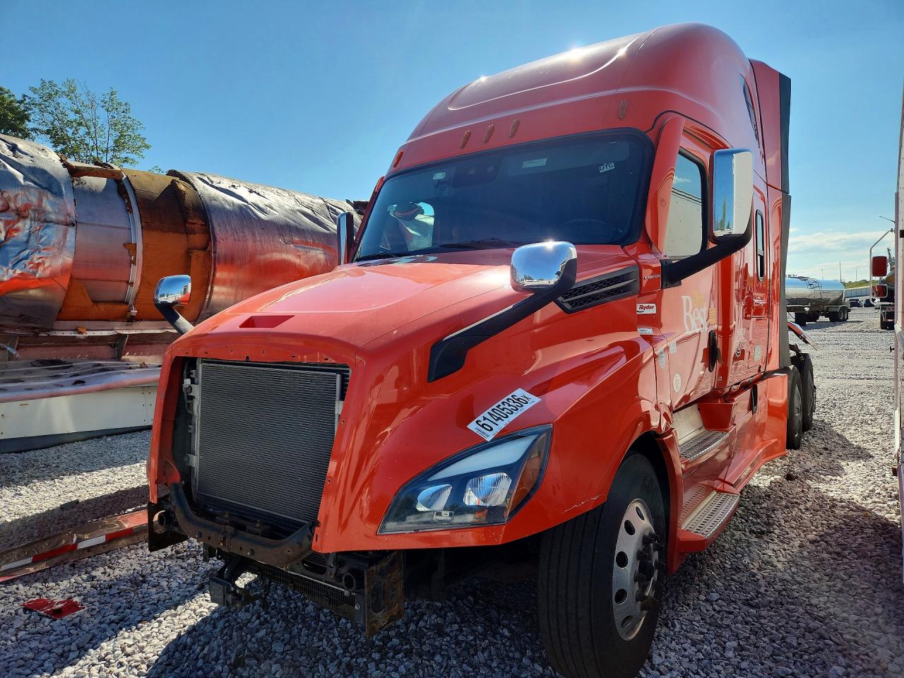 2021 Freightliner Cascadia 126 VIN 3AKJHHDR3MSMK6397 — COPART salvage auction photo
