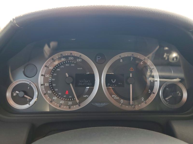 2017 Aston martin Rapide VIN SCFHMDFS9HGF05923 COPART salvage auction — FRONT END, In - Dis/Dlr/Exp Only Clean Title, sold $38,250 on 2026-09-11 (photo 9)