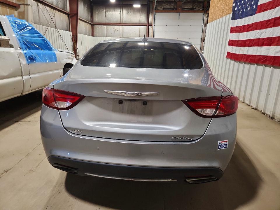 2015 Chrysler 200 VIN 1C3CCCEG7FN610540 COPART salvage auction — FRONT END, AK - CERTIFICATE OF VEHICLE TITLE, sold $1,100 on 2026-09-01 (photo 6)