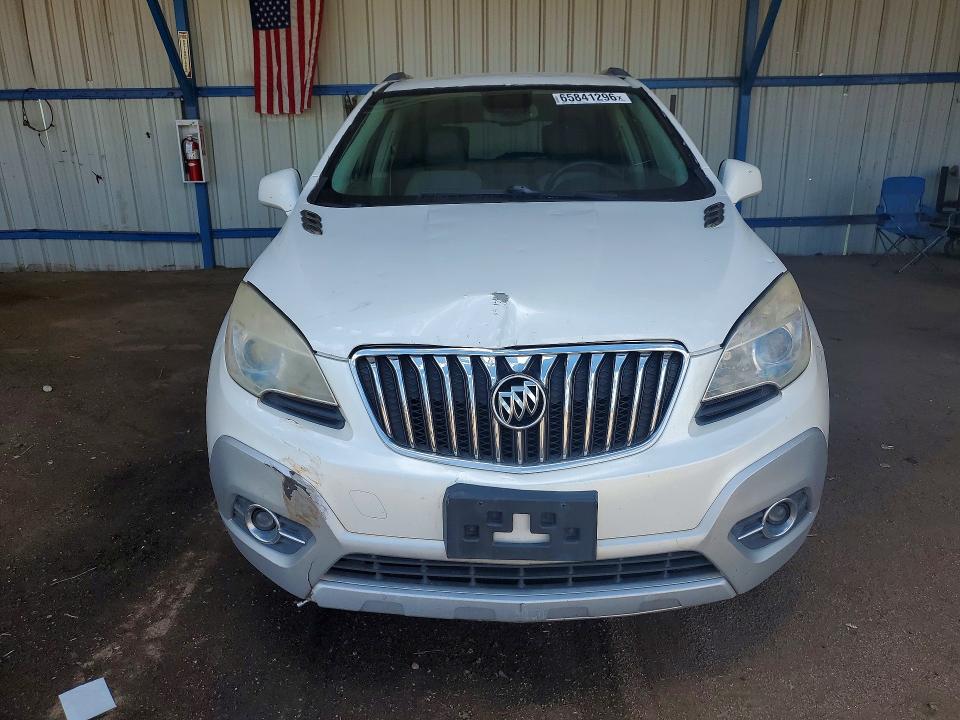 2013 Buick Encore VIN KL4CJBSB9DB174769 COPART salvage auction — FRONT END, Co - Salvage Title, sold $350 on 2026-09-24 (photo 5)