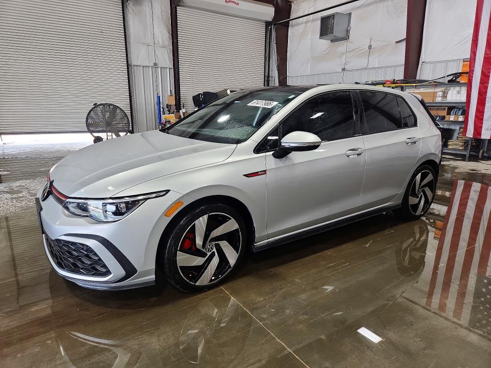 2022 Volkswagen Gti VIN WVW387CD5NW121172 — COPART salvage auction photo