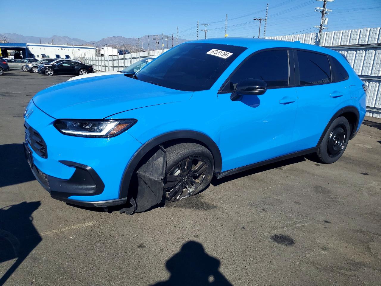 2027 Honda HR-V VIN 3CZRZ1H59VM703226 — COPART salvage auction photo