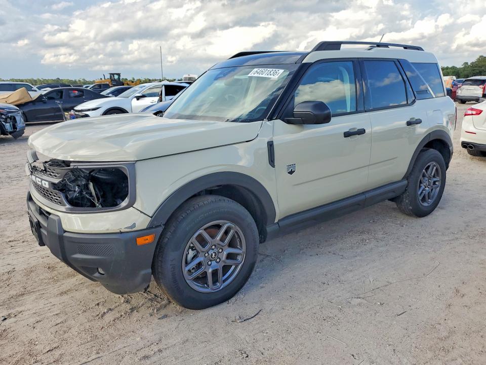 2025 Ford Bronco sport VIN 3FMCR9BN9SRE00931 — COPART salvage auction photo