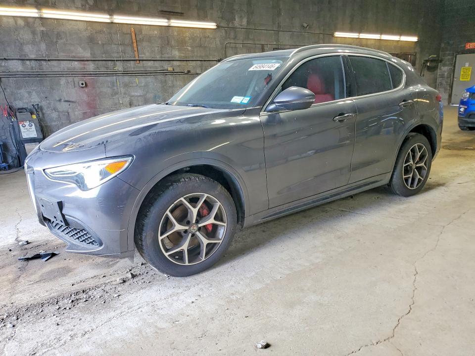 2021 Alfa romeo Stelvio VIN ZASPAKBN1M7D17211 — COPART salvage auction photo