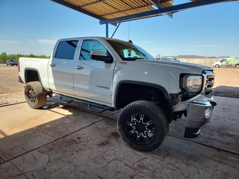 2018 Gmc SIERRA VIN 3GTU2MEC1JG279378 COPART salvage auction — FRONT END, Az - Cert Of Title - Salvage, sold $7,499 on 2026-09-05 (photo 4)