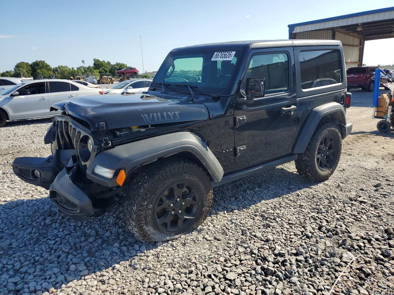 2021 Jeep Wrangler VIN 1C4GJXAN6MW859532 — COPART salvage auction photo