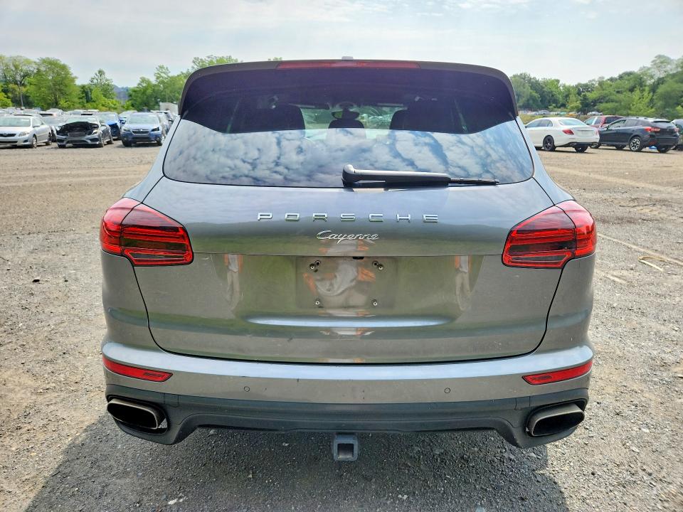 2017 Porsche Cayenne VIN WP1AA2A20HKA90181 COPART salvage auction — FRONT END, Ny - Mv-907A Salvage Certificate, sold $1,900 on 2026-08-27 (photo 6)