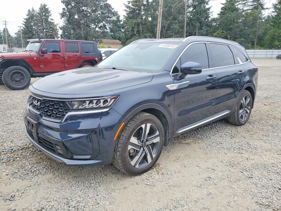 2022 Kia Sorento VIN KNDRHDLG8N5120266 — COPART salvage auction photo