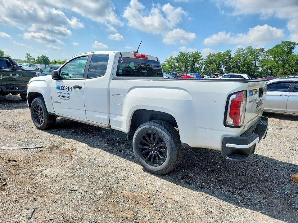 2022 Gmc Canyon VIN 1GTH5BEA4N1109922 COPART salvage auction — MINOR DENT/SCRATCHES, Md - Certificate Of Title, sold $4,800 on 2026-08-27 (photo 2)