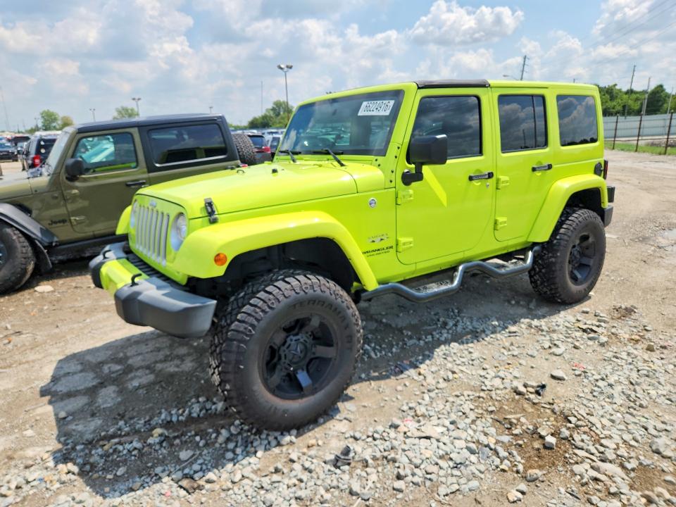 2017 Jeep Wrangler unlimited VIN 1C4BJWEG3HL505183 — COPART salvage auction photo