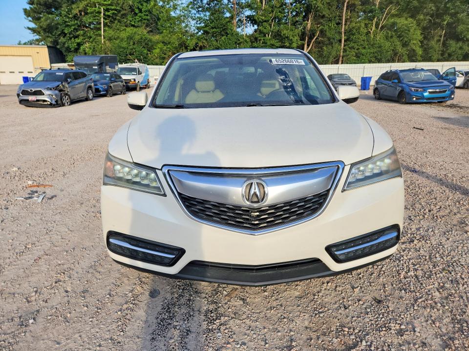 2014 Acura Mdx VIN 5FRYD4H2XEB004780 COPART salvage auction — MINOR DENT/SCRATCHES, Nc - Dealer Only Clean Title, sold $2,650 on 2026-08-25 (photo 5)
