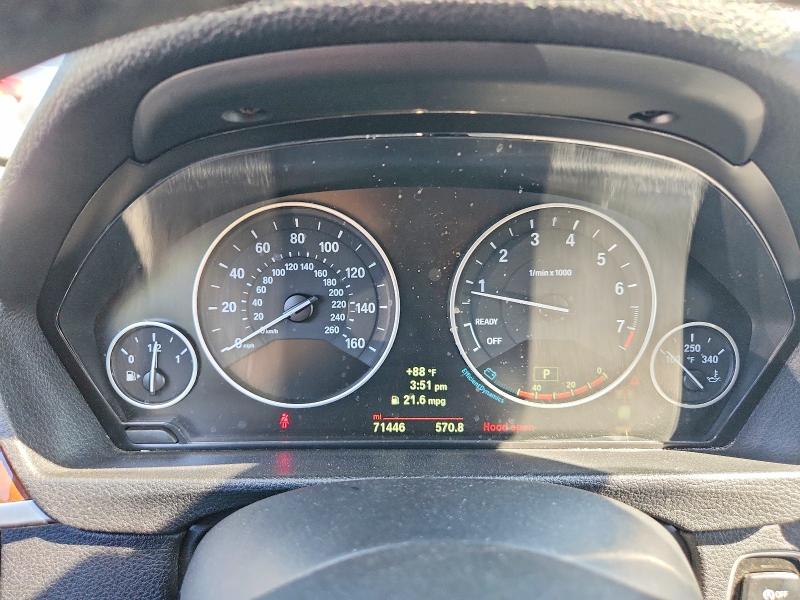 2014 BMW VIN WBA3B5C50EP542903 COPART salvage auction — REAR END, Ma - Cert Of Title-Reconstrctd Coll, sold $950 on 2026-08-12 (photo 9)