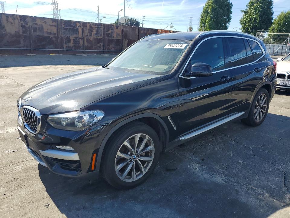 2019 BMW X3 VIN 5UXTR7C58KLR49265 — COPART salvage auction photo