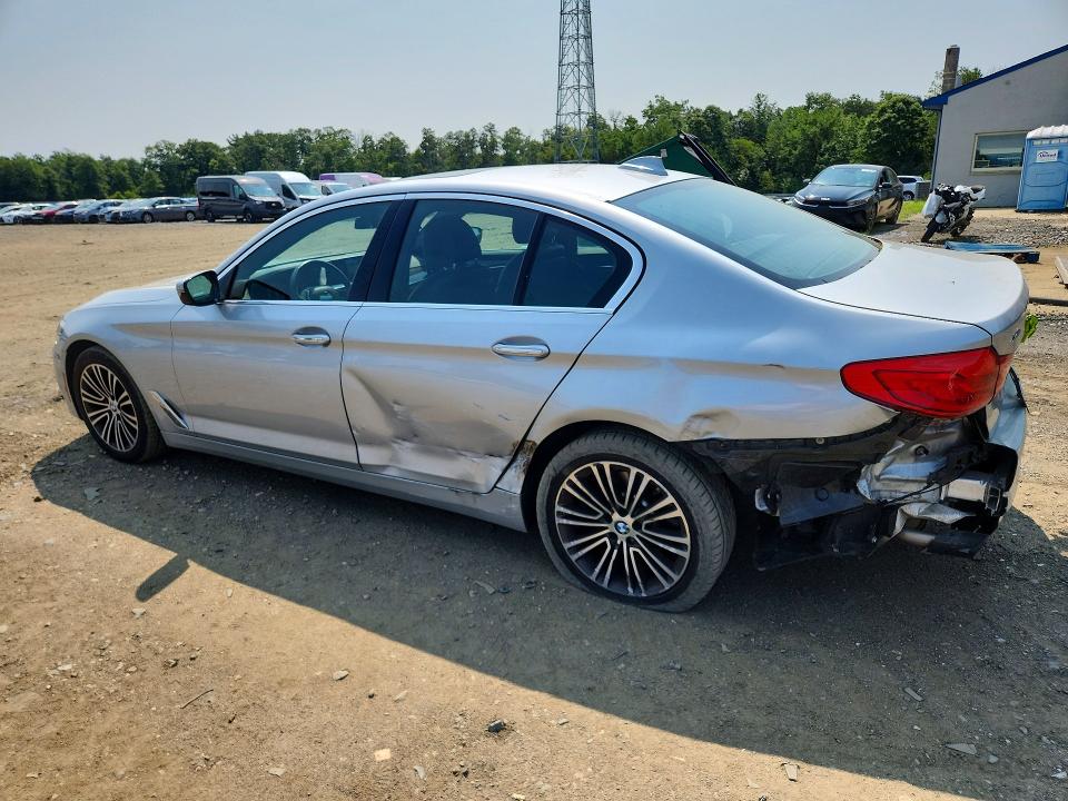 2018 BMW 5 series VIN WBAJA7C56JWA74829 COPART salvage auction — REAR END, NJ - CERT OF TITLE-SALVAGE, sold $7,600 on 2026-09-04 (photo 2)