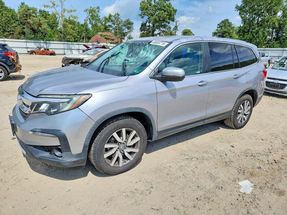 2019 Honda Pilot VIN 5FNYF6H54KB047850 — COPART salvage auction photo
