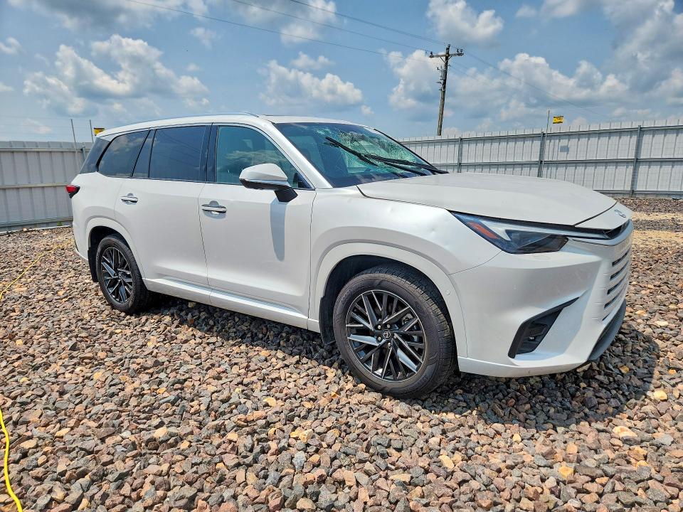 2024 Lexus Tx VIN 5TDAAAB62RS011603 COPART salvage auction — HAIL, Mo - Salvage Certificate Of Title, sold $38,750 on 2026-09-04 (photo 4)