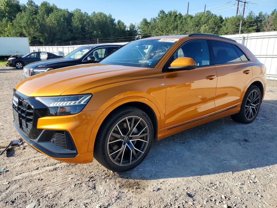 2019 Audi Q8 VIN WA1FVBF16KD027670 — COPART salvage auction photo