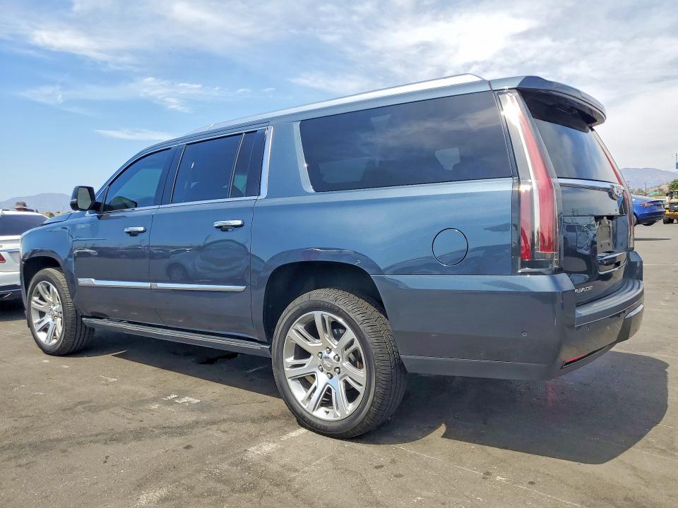 2019 Cadillac Escalade VIN 1GYS3JKJ8KR166514 COPART salvage auction — FRONT END, Ca - Salvage Certificate, sold $12,600 on 2026-09-02 (photo 2)