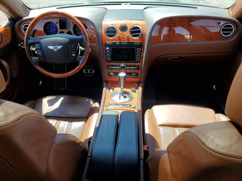 2007 Bentley Continenta VIN SCBBR93W87C041006 COPART salvage auction — VANDALISM, SC, sold $13,700 on 2026-09-18 (photo 8)