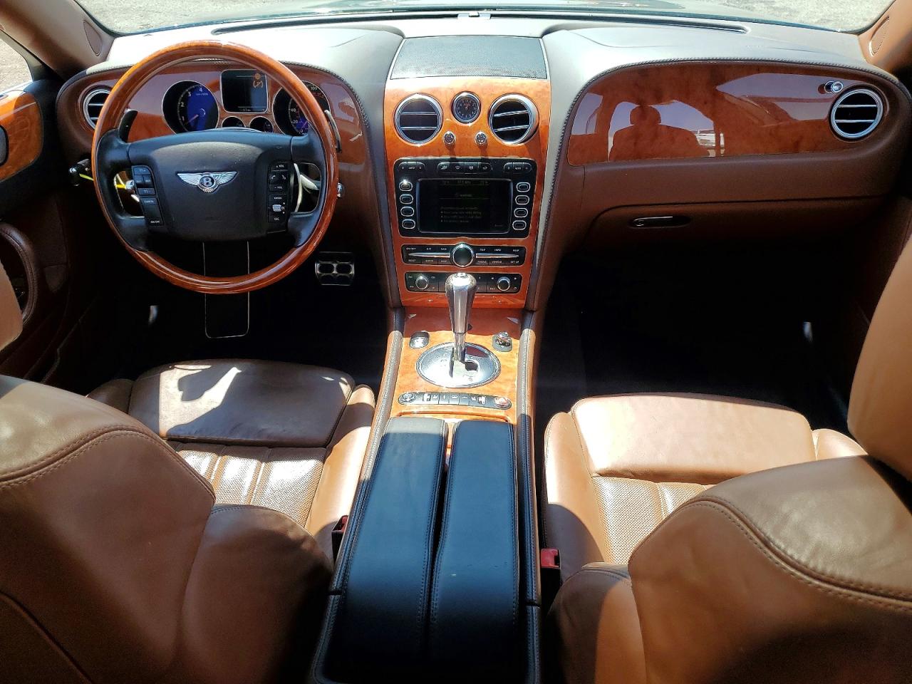 2007 Bentley Continenta VIN SCBBR93W87C041006 COPART salvage auction — Vandalized, CA - SALVAGE CERTIFICATE, sold $14,800 on 2026-09-09 (photo 8)