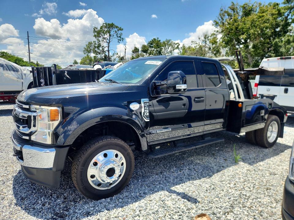 2021 Ford F450 VIN 1FD0X4GT1MEC44165 — COPART salvage auction photo