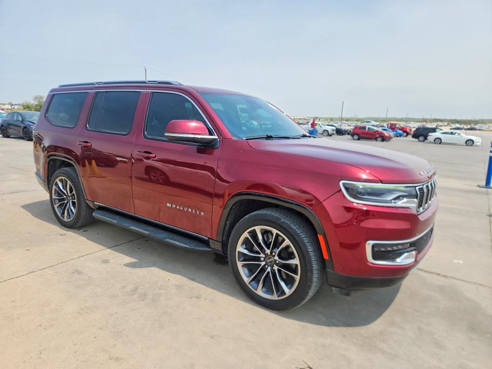 2022 Jeep Grand wagoneer VIN 1C4SJVBT4NS134662 COPART salvage auction — REAR END, Tx - Salvage Vehicle Title (P), sold $27,000 on 2026-09-03 (photo 4)