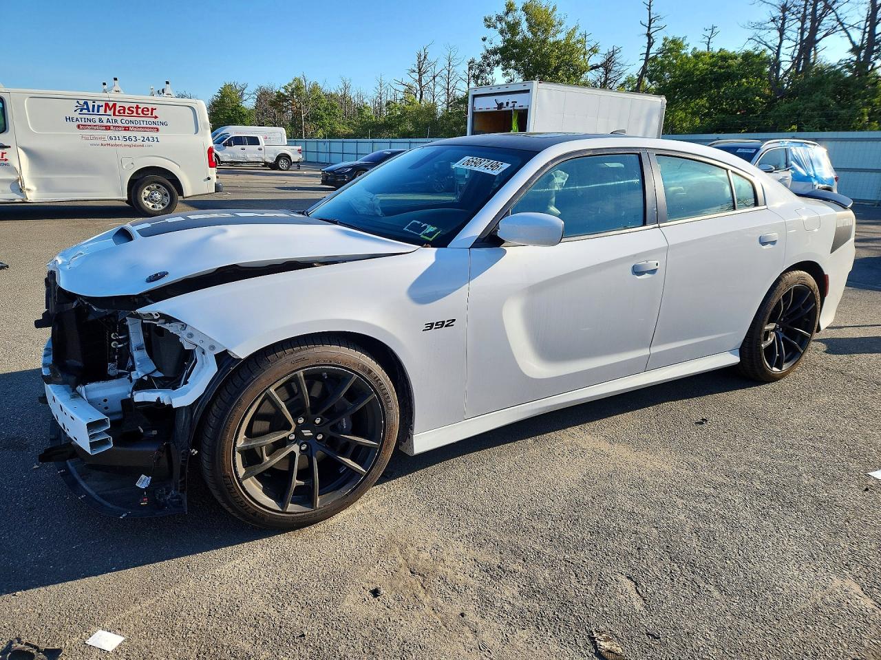 2022 Dodge Charger VIN 2C3CDXGJ4NH176632 — COPART salvage auction photo