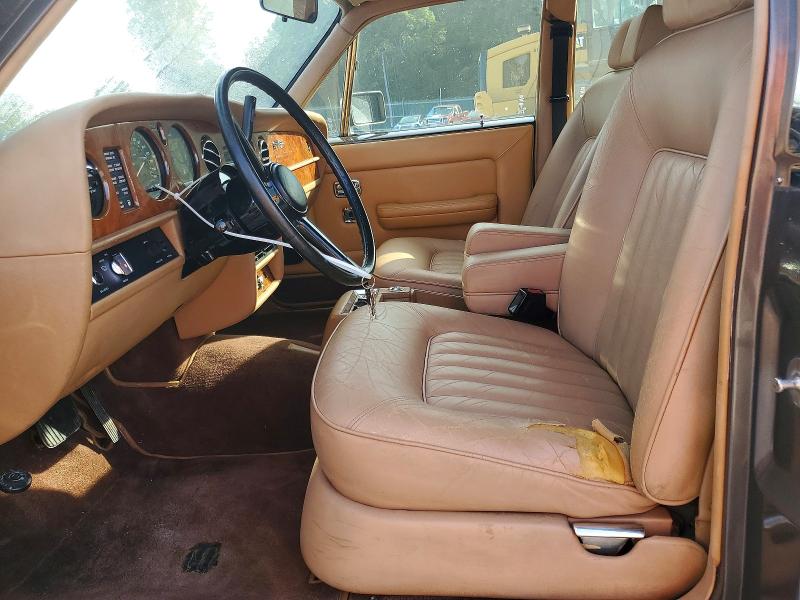 1984 Rolls-royce Silver spirit VIN SCAZS42A9ECX09635 COPART salvage auction — UNDERCARRIAGE, TN - CERTIFICATE OF TITLE, sold $4,250 on 2026-09-15 (photo 7)