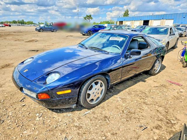 1991 Porsche 928 VIN WP0AA2927MS810267 COPART salvage auction — Burn Engine, MI - CERTIFICATE OF TITLE, sold $15,100 on 2026-09-01 (photo 1)
