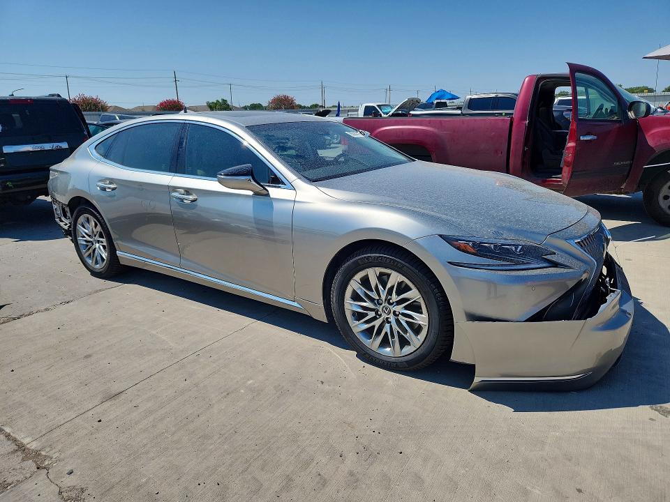 2018 Lexus Ls VIN JTHB51FF9J5001050 COPART salvage auction — REAR END, Tx - Salvage Vehicle Title, sold $16,900 on 2026-10-01 (photo 4)