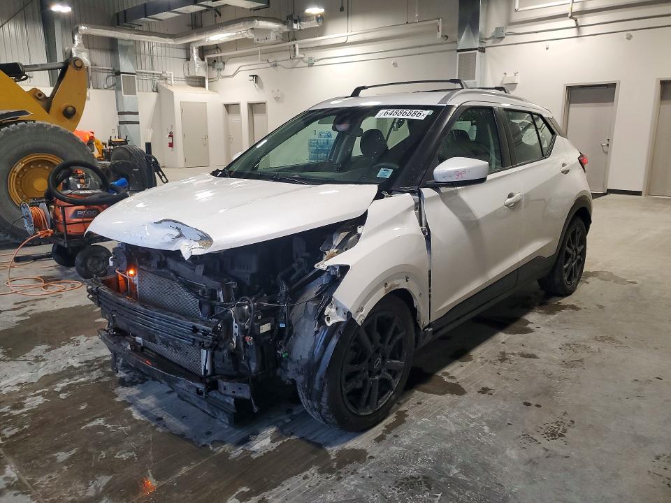 2022 Nissan Kicks VIN 3N1CP5CV7NL510467 COPART salvage auction — FRONT END, Salvage Title, sold $2,050 on 2026-09-03 (photo 1)