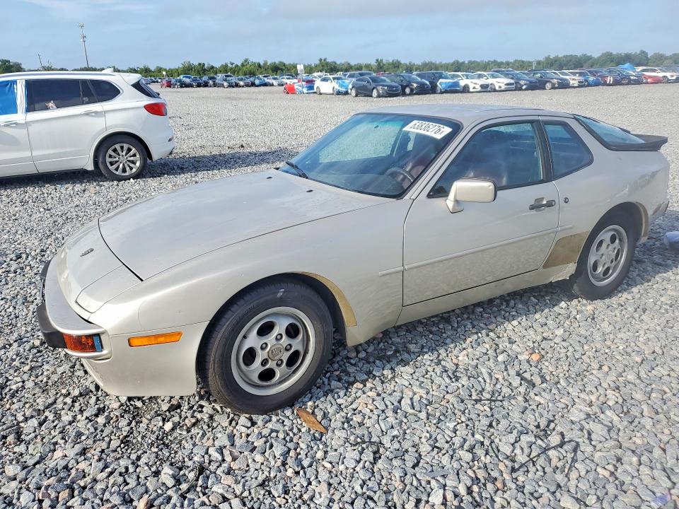 1987 Porsche 944 VIN WP0AB0946HN475879 COPART salvage auction — SIDE, NJ - CERTIFICATE OF TITLE, sold $575 on 2026-08-11 (photo 1)