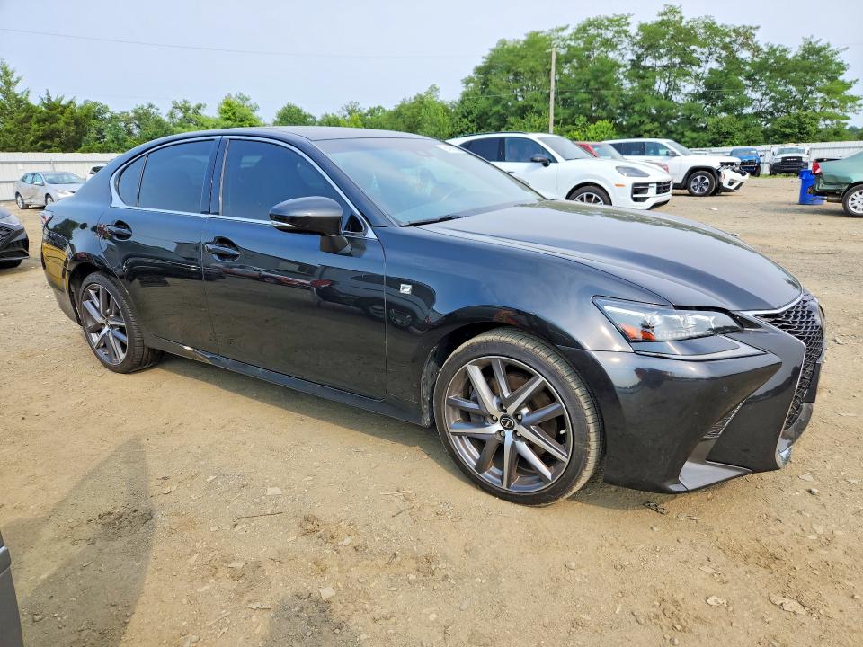 2019 Lexus Gs VIN JTHCZ1BL8KA011355 COPART salvage auction — WATER/FLOOD, Nj - Cert Of Title-Salvage Flood, sold $16,900 on 2026-08-26 (photo 4)