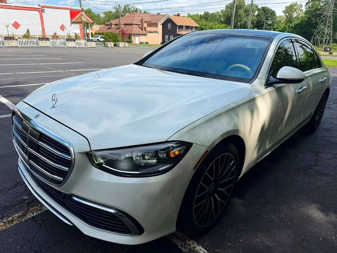 2022 Mercedes-Benz S-Class VIN W1K6G6DB7NA071286 — COPART salvage auction photo