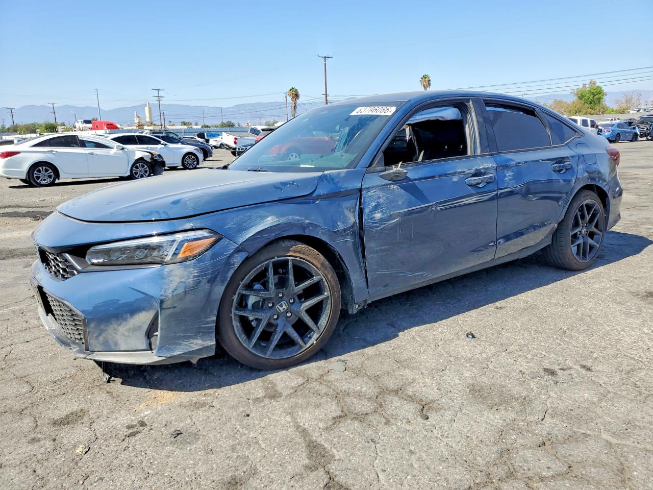 2026 Honda Civic VIN 2HGFE2F58TH573143 — COPART salvage auction photo