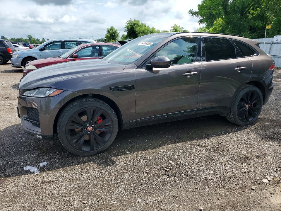 2022 Jaguar F-pace VIN SADCJ2EX3NA691963 — COPART salvage auction photo