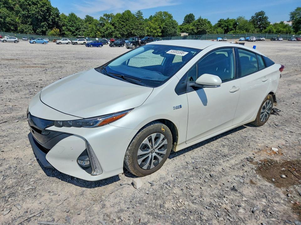 2021 Toyota Prius VIN JTDKAMFP6M3187461 — COPART salvage auction photo