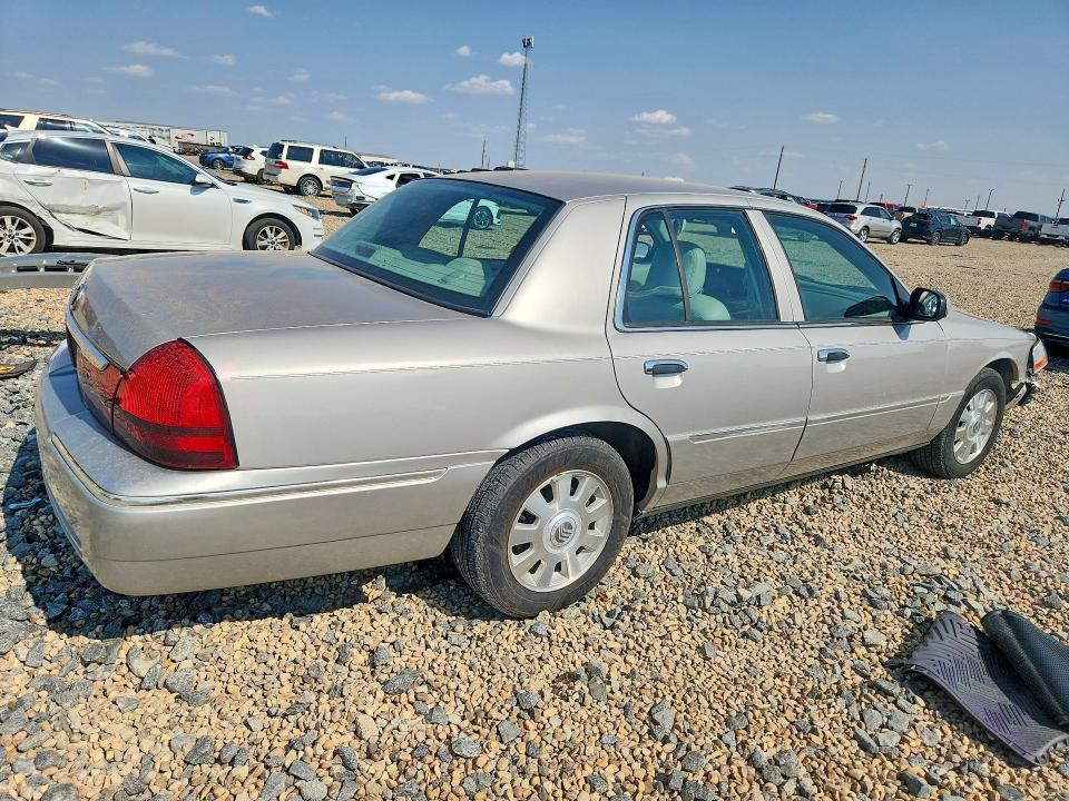 2003 Mercury Grand marquis VIN 2MEHM75W43X697142 COPART salvage auction — FRONT END, Tx - Salvage Vehicle Title, sold $1,000 on 2026-09-08 (photo 3)