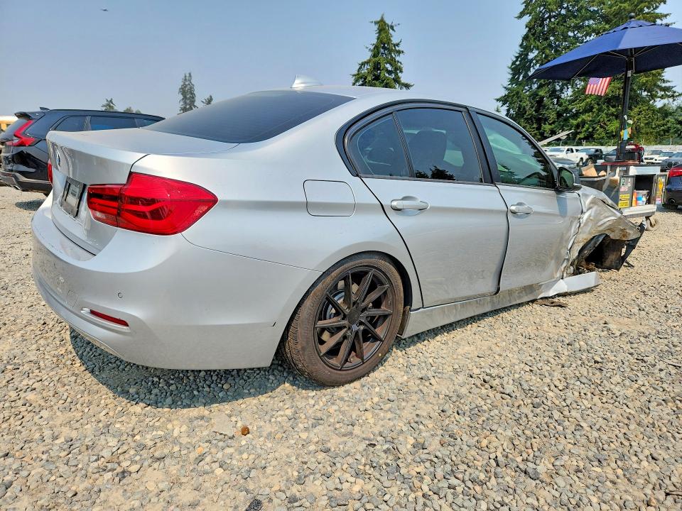 2018 BMW 3 series VIN WBA8E5G56JNV01754 COPART salvage auction — FRONT END, WA - BILL OF SALE, sold $1,300 on 2026-08-14 (photo 3)