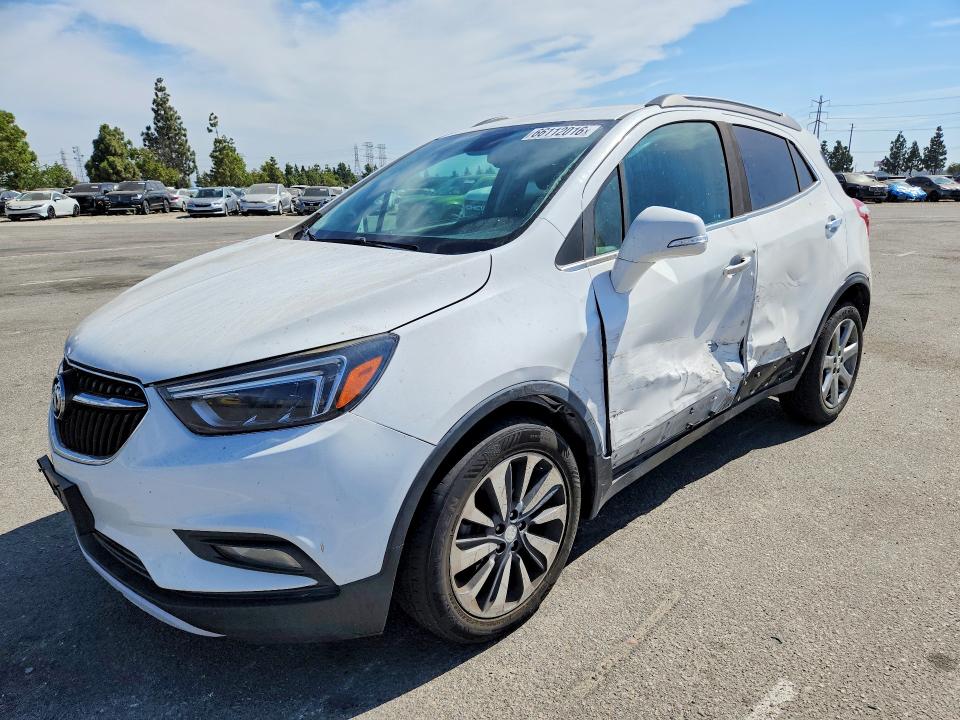 2020 Buick Encore VIN KL4CJCSB0LB061846 COPART salvage auction — SIDE, Ca - Salvage Certificate, sold $1,500 on 2026-09-20 (photo 1)