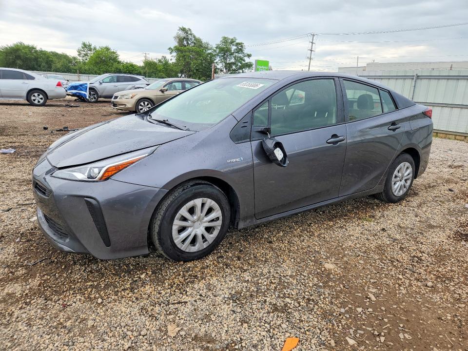 2021 Toyota Prius VIN JTDKAMFU2M3143835 — COPART salvage auction photo