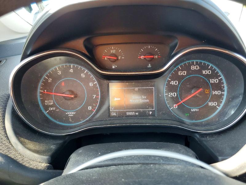 2017 Chevrolet Cruze VIN 3G1BE6SMXHS518918 COPART salvage auction — FRONT END, CA - SALVAGE CERTIFICATE, sold $450 on 2026-09-16 (photo 9)
