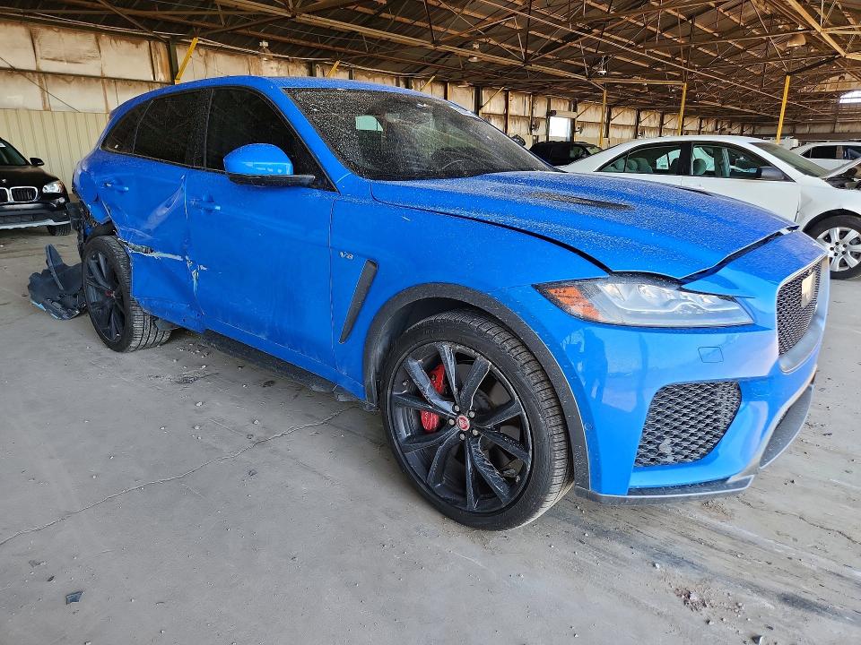 2020 Jaguar F-pace VIN SADCZ2EE1LA634780 COPART salvage auction — REAR END, Az - Cert Of Title - Salvage, sold $12,400 on 2026-09-16 (photo 4)
